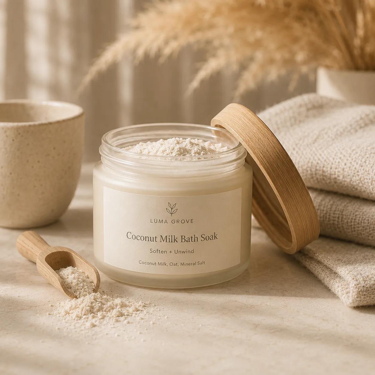 Coconut Milk Bath Soak