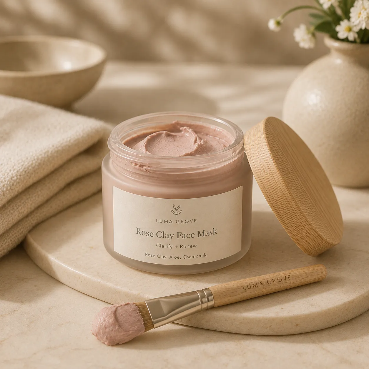 Rose Clay Face Mask